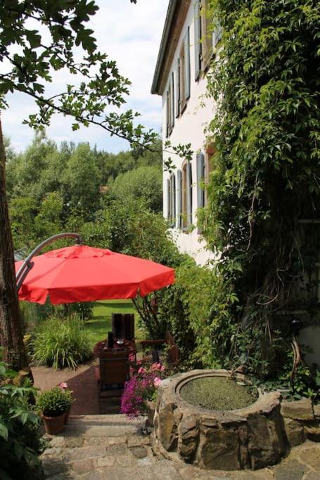 Haus Mit Geschichte In Maehring Apartamento Exterior foto